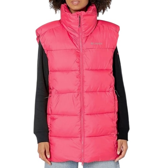 NEW Columbia Puffect Pink Puffer Vest Women's Small - Picture 1 of 3